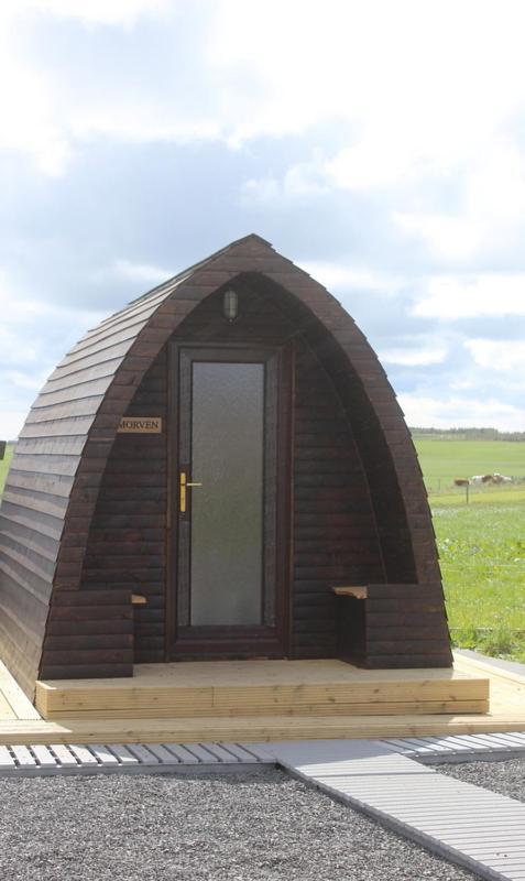 Hillside Camping Pods Wick  Exterior foto